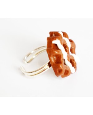 Bague pour enfant gaufre de Liège Bagues pour enfant
