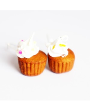 Boucles d'oreilles gourmandes cupcakes Boucles d'oreilles