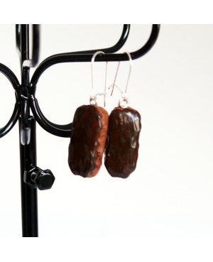 Chocolate eclair earrings Earrings