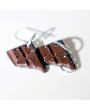 Chocolate earrings Earrings
