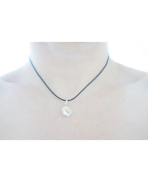 Pendentif coeur transparent en cristal de Swarovski Pendentifs coeur