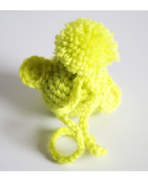 Little yellow “piou-piou” bird - jewelry bag Handbag jewellery