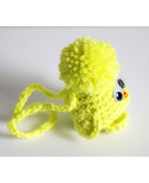 Little yellow “piou-piou” bird - jewelry bag Handbag jewellery