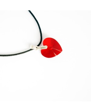 Pendentif coeur rouge en cristal de Swarovski Pendentifs coeur