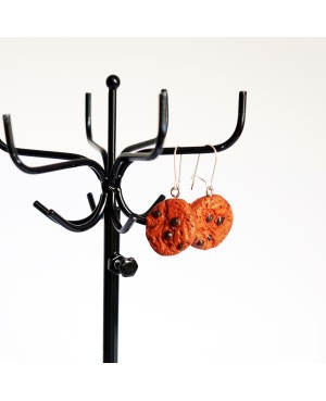 Boucles d'oreilles gourmandes cookies Boucles d'oreilles gourmandes