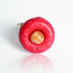 Little round red and orange ring