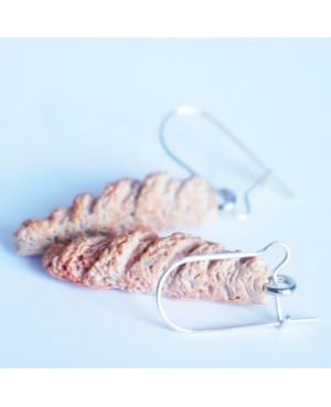 Baguette earrings Quirky earrings