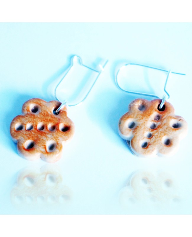 Biscuit earrings