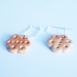 Biscuit earrings