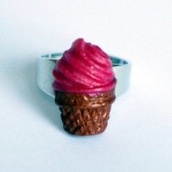 Children's Ring - Strawberry Ice Cream Cone