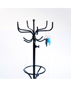 Boucles d'oreilles triangulaires bleues, blanches et turquoises Boucles d'oreilles artisanales (fait-main)