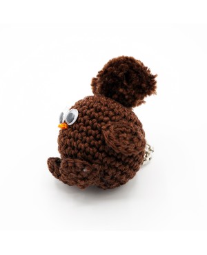 Brown Owl keychain Keyrings