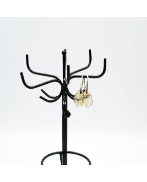 Boucles d'oreilles beiges en cristal de Swarovski et argent Boucles d'oreilles en perles et cristal