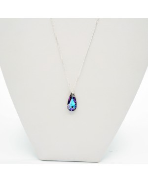 Multicolored crystal pendant Beaded pendants