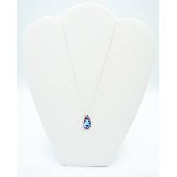 Multicolored crystal pendant