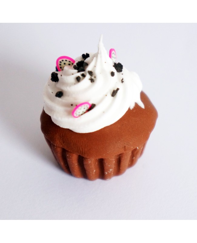 Pendentif gourmand cupcake