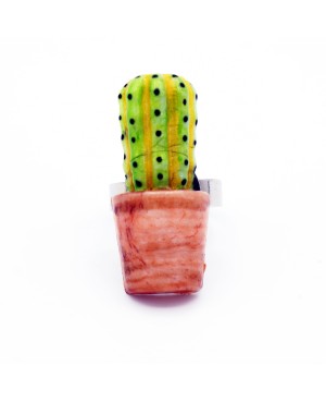 Bague ajustable cactus Bagues gourmandes et en pâte polymère
