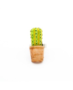 Bague ajustable cactus Bagues gourmandes et en pâte polymère