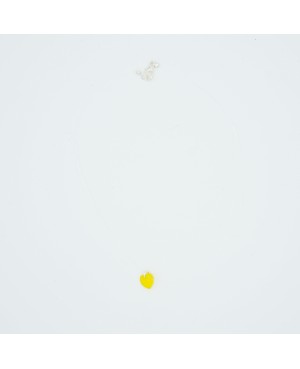 copy of Red and Black Swarovski crystal heart necklace Heart pendants