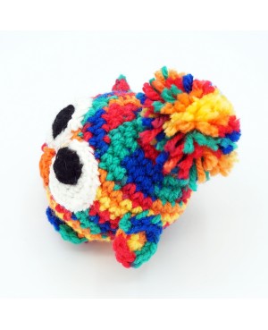Le petit Nibou multicolore Doudous et amigurumis