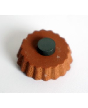 Magnet tarte aux fruits avec chantilly et coulis fraise Magnets