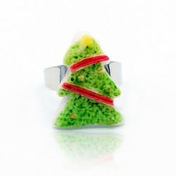 Fancy Christmas tree ring - Child size