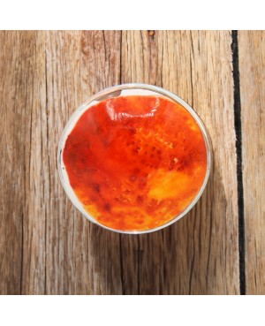 Orange fashion ring Quirky and polymer clay rings