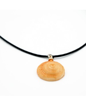 Collier avec un pendentif coquillage escargot Colliers mi-longs