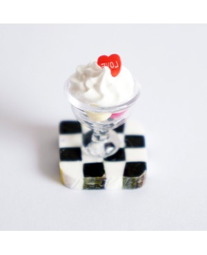 Magnet ou miniature petite coupe de glace Magnets