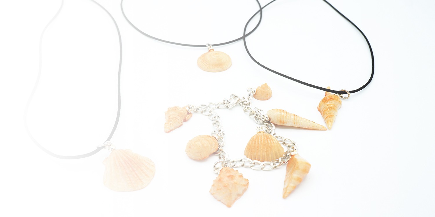 Nouvelle collection de bijoux coquillages et crustacés